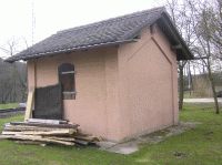 Bahnwärterhaus im Fohntal bei km 59,600 an der Kanonenbahn im Wehretal zwischen Bischhausen und Waldkappel (Foto: N. N.)