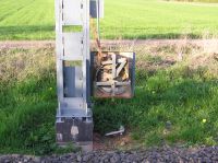 Stellkurbel am Signal an der Kanonenbahn im Wehretal zwischen Bischhausen und Waldkappel (Foto: N. N.)