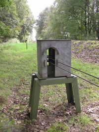 Druckrolle an der Kanonenbahn im Wehretal zwischen Bischhausen und Waldkappel (Foto: N. N.)