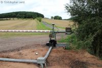 Schranke am Eichholzkopf im Wehretal zwischen Bischhausen und Waldkappel (Foto: Christopher Land)