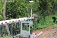 Schranke am Eichholzkopf im Wehretal zwischen Bischhausen und Waldkappel (Foto: Christopher Land)