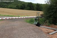 Schranke am Eichholzkopf im Wehretal zwischen Bischhausen und Waldkappel (Foto: Christopher Land)