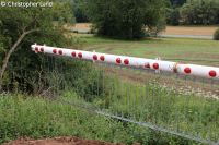 Schranke am Eichholzkopf im Wehretal zwischen Bischhausen und Waldkappel (Foto: Christopher Land)