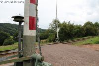 Schranke am Eichholzkopf im Wehretal zwischen Bischhausen und Waldkappel (Foto: Christopher Land)