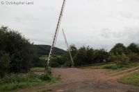 Schranke am Eichholzkopf im Wehretal zwischen Bischhausen und Waldkappel (Foto: Christopher Land)