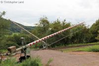 Schranke am Eichholzkopf im Wehretal zwischen Bischhausen und Waldkappel (Foto: Christopher Land)