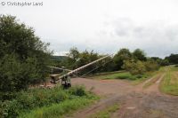 Schranke am Eichholzkopf im Wehretal zwischen Bischhausen und Waldkappel (Foto: Christopher Land)