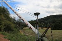 Schranke am Eichholzkopf im Wehretal zwischen Bischhausen und Waldkappel (Foto: Christopher Land)