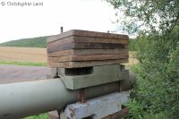 Schranke am Eichholzkopf im Wehretal zwischen Bischhausen und Waldkappel (Foto: Christopher Land)