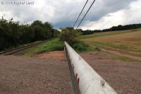 Schranke am Eichholzkopf im Wehretal zwischen Bischhausen und Waldkappel (Foto: Christopher Land)