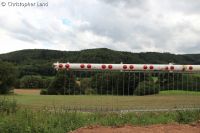 Schranke am Eichholzkopf im Wehretal zwischen Bischhausen und Waldkappel (Foto: Christopher Land)