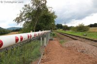 Schranke am Eichholzkopf im Wehretal zwischen Bischhausen und Waldkappel (Foto: Christopher Land)