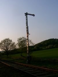 Noch keine freie Fahrt für Draisine im Wehretal zwischen Bischhausen und Waldkappel (Foto: Lothar Brill)